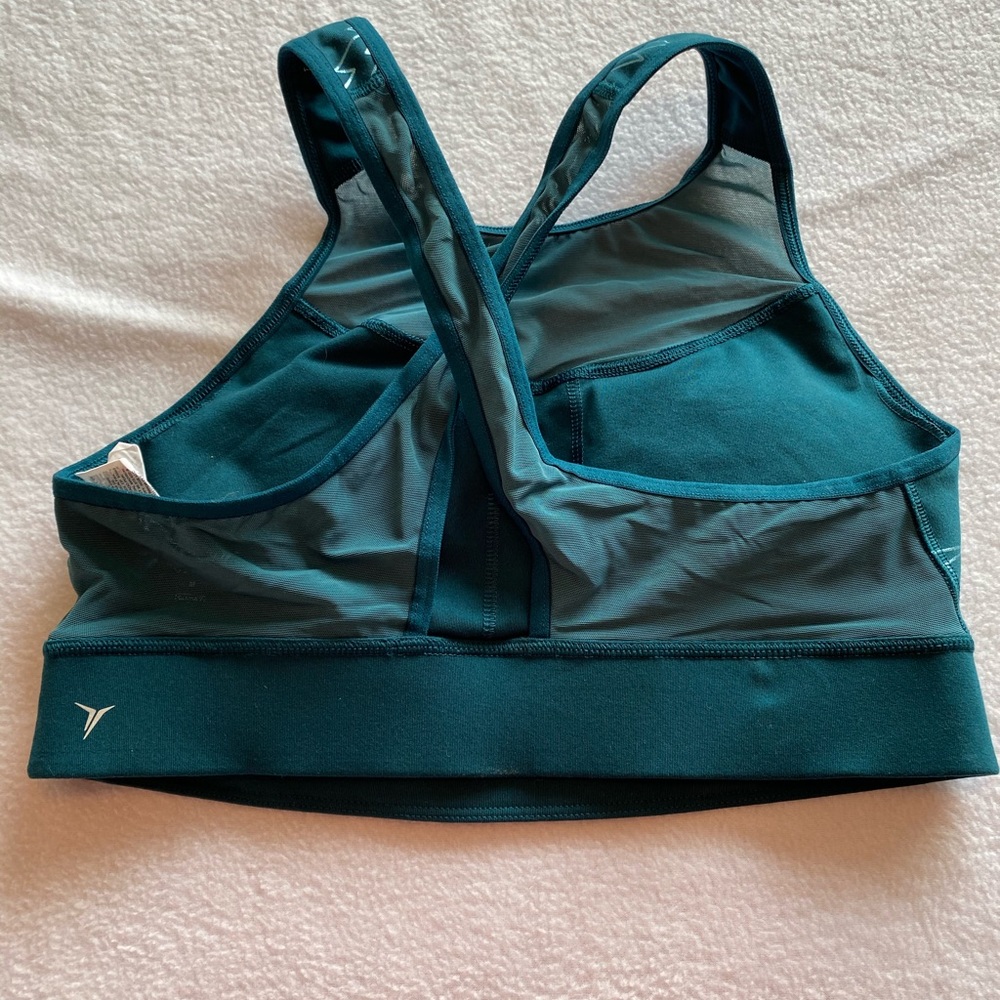 Mesh Racerback Sports Bra - Picture 2 of 3
